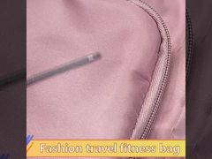 Sac de voyage et de sport polyvalent pour femmes - Rose chic, Organisateur multifonctionnel de grande capacité, Ajustable