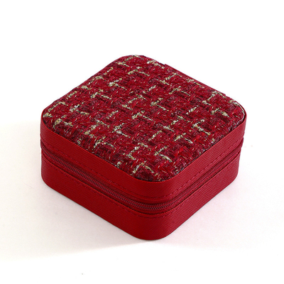 Série de petits parfums stockage simple de voyage joaillerie portable boîte de stockage boucles d'oreilles anneau anneau petite boîte de bijoux