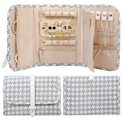 BOUTIQUE de voyage pour le stockage des bijoux BOUTIQUE de voyage pour le stockage des bijoux BOUTIQUE de voyage pour le stockage des bijoux BOUTIQUE de voyage portable pliable BOUTIQUE de voyage pour le stockage des bijoux