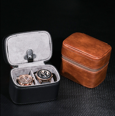 Deux montres de collection boîte à bijoux boîte à bijoux portable