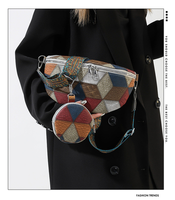 AUTHONN AND WINTER RETRO sac de sport féminin sac de mode sac de sport de poitrine nouveau design de niche