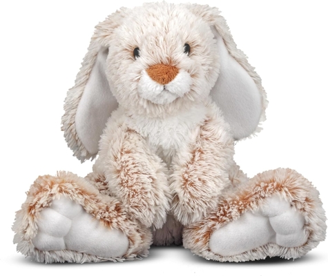 Melissa et Doug Burrow lapin lapin animal fourré (9 pouces)