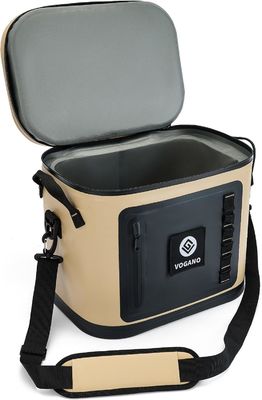 Sac de refroidisseur étanche à l'eau avec rétention de glace 24 heures TPU imperméable à la fuite Construction pour camping en plein air Pêche et voyages en voiture