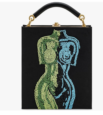 Pochette en forme de livre pour femme