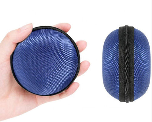 Bule colore le degré EVA Hard Cases Storage Earphones de la tirette 75