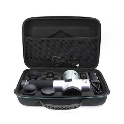 Étui pour pistolet de Massage EVA, résistant aux chocs, à l'eau et à la poussière, avec poignée Durable et taille personnalisable pour la Protection des pistolets musculaires