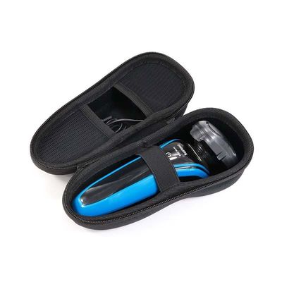 Étuis rigides légers en EVA avec dragonne et tirettes de fermeture éclair en métal offrant un rangement pour rasoir et accessoires