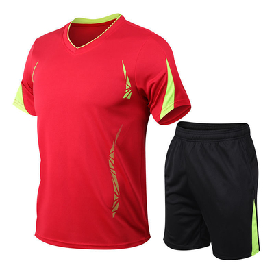 Les sports de fonctionnement de l'été des hommes utilisent le T-shirt court de douille de vêtements séchage rapide de 5 minutes