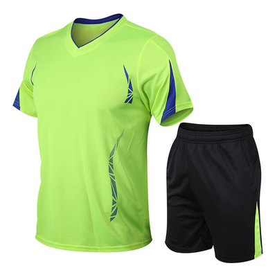 Les sports de fonctionnement de l'été des hommes utilisent le T-shirt court de douille de vêtements séchage rapide de 5 minutes