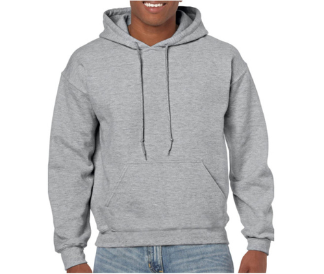 L'ouatine prérétrécie par polyester du coton 50% de 50% tricotent des sports portent le mélange lourd 8Oz de vêtements