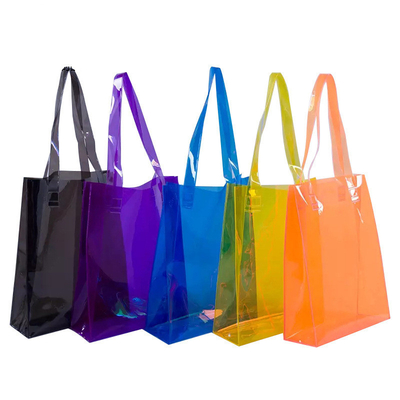 Cas cosmétique de lavage de sac de stockage de PVC d'emballage transparent pour le maquillage de voyage