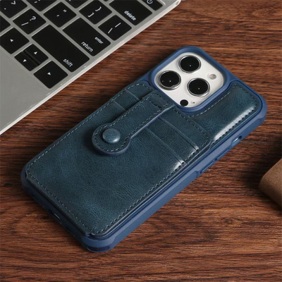 Couverture mince élégante de luxe de pro de Max Compatible Vegan Leather Phone d'iPhone 13 classique de la meilleure qualité mince de cas