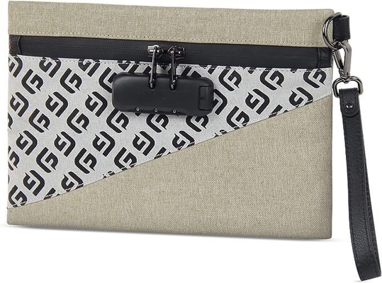 Sacs anti-odeur avec verrouillage combiné, sac anti-odeur revêtu de carbone de 10,2 x 7,2 pouces Sac anti-odeur de voyage