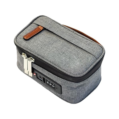Sac à main avec serrure, sac à main verrouillable, sac à main pour argent comptant, sac imperméable pour argent comptant avec fermeture à glissière, pour argent comptant, téléphone portable