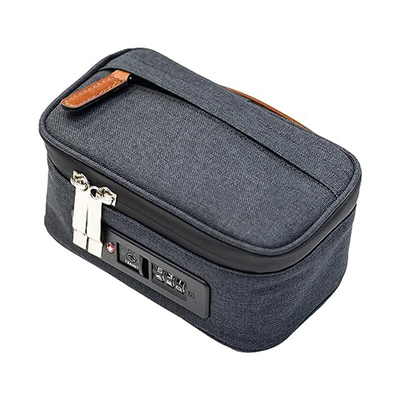 Sac à main avec serrure, sac à main verrouillable, sac à main pour argent comptant, sac imperméable pour argent comptant avec fermeture à glissière, pour argent comptant, téléphone portable