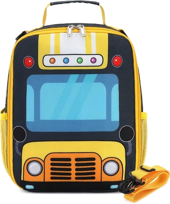 Boîte de déjeuner pour les enfants pour les écolières garçons sacs de déjeuner isolés avec épaule réutilisable refroidisseur de déjeuner Tote pour les voyages Pini