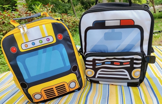 Boîte de déjeuner pour les enfants pour les écolières garçons sacs de déjeuner isolés avec épaule réutilisable refroidisseur de déjeuner Tote pour les voyages Pini