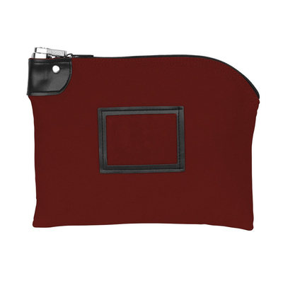12W x 9H - sacs de dépôt de verrouillage - toile de coton de 14 oz