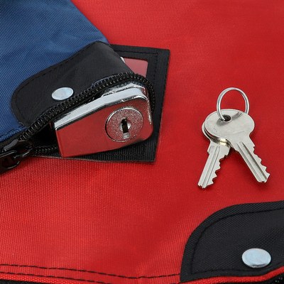 Sacs de dépôt de verrouillage en nylon laminé - 10W x 8H - Prêt à être expédié