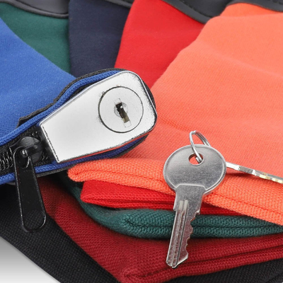 Sacs de verrouillage en toile de coton - 15W x 11H - Prêt à être expédié
