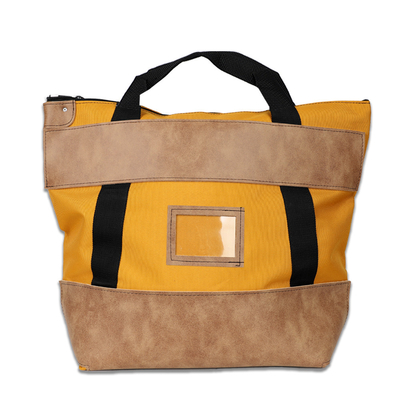Sac à dos en nylon avec verrouillage en cuir - 22w x 18h x 7d