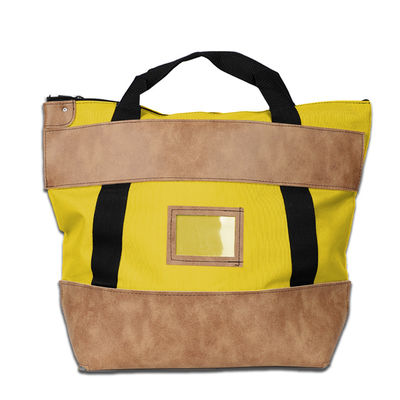 Sac à dos en nylon avec verrouillage en cuir - 22w x 18h x 7d