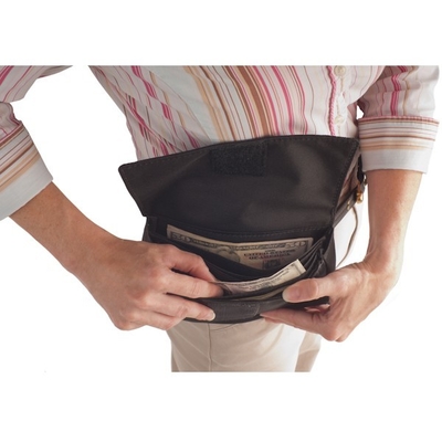 Sacs à ceinture avec fermeture à crochet et boucle portefeuille étendu grande capacité - sur mesure