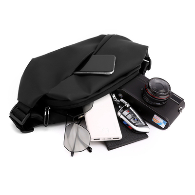 Sac à boucle magnétique Sac à poitrine homme sac à poitrine crossbody mode multifonctionnel sens aîné homme Fanny pack