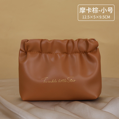PU BOURTON DE RÉPARATION du rouge à lèvres main dans la main avec le sac à serviettes menstruel BOURTON de changement du rouge à lèvres de la crème de maquillage BOURTON de toilette de voyage BOURTON de toilette de voyage