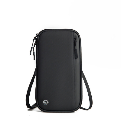 Nouveau sac à cartes multifonctionnel pour les voyages à l'étranger sac à documents portables RFID étanche à l'eau