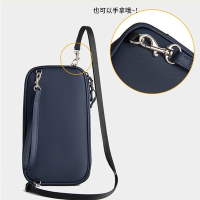 Nouveau sac à cartes multifonctionnel pour les voyages à l'étranger sac à documents portables RFID étanche à l'eau