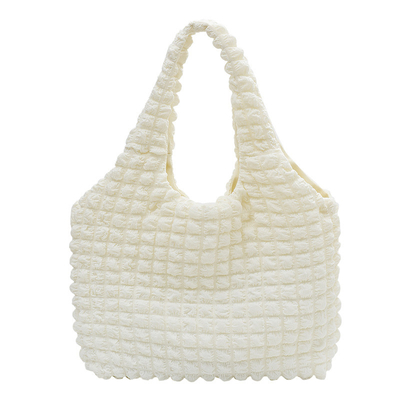 Nouveau sac à épaule de fleurs en poudre de nuage, toile d'été, sac à main simple