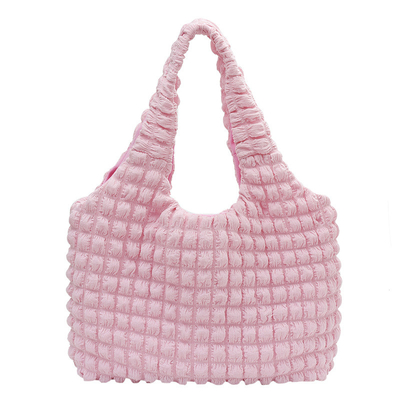 Nouveau sac à épaule de fleurs en poudre de nuage, toile d'été, sac à main simple