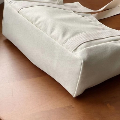 Sac de toile Tote sortie toile tout-en-un travail haut niveau d'apparence aller-retour grande capacité étudiant en art épaule unique