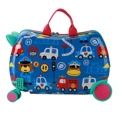La boîte de chariot multi-fonctionnelle pour enfants, la nouvelle valise de voyage, le dessin animé multi-roues, la valise de voyage pour bébé