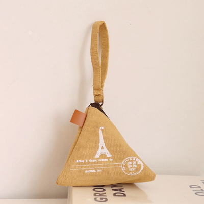 Personnalité créative rétro ZONGZI MONEY BORSE FEMME MINI CANVAS ART CUCUE MONEY BAG LA clé du sac