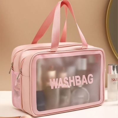 GRANDE CAPITÉ SÉPARATION SEUXE ET HUMIDE BOURTON de maquillage de femmes cosmétiques portables BOURTON de stockage 2024 nouveau sac de toilette sac de voyage