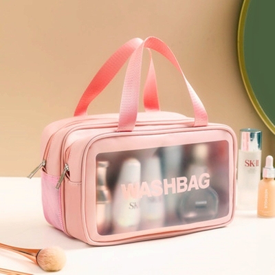 GRANDE CAPITÉ SÉPARATION SEUXE ET HUMIDE BOURTON de maquillage de femmes cosmétiques portables BOURTON de stockage 2024 nouveau sac de toilette sac de voyage