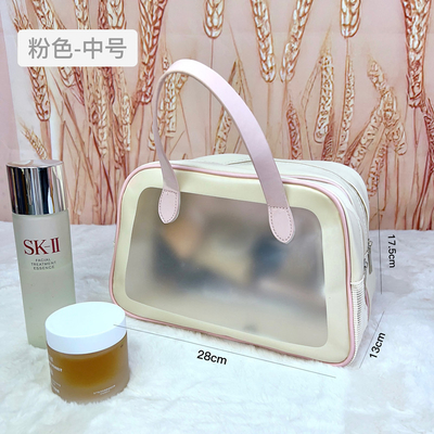 GRANDE CAPITÉ SÉPARATION SEUXE ET HUMIDE BOURTON de maquillage de femmes cosmétiques portables BOURTON de stockage 2024 nouveau sac de toilette sac de voyage