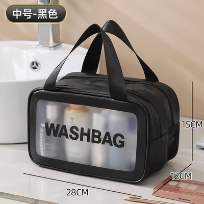GRANDE CAPITÉ SÉPARATION SEUXE ET HUMIDE BOURTON de maquillage de femmes cosmétiques portables BOURTON de stockage 2024 nouveau sac de toilette sac de voyage
