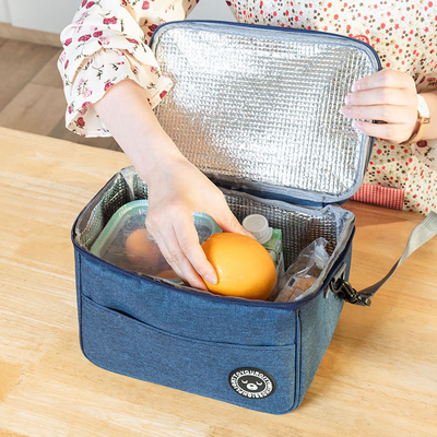 La boîte à repas du voyageur, le sac à main, le sac en aluminium, le sac de bureau, les étudiants apportent les repas.