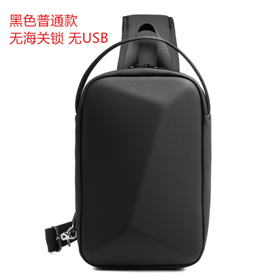 Nouveau sac de poitrine pour homme sac à épaule de grande capacité sac transversale sac de loisirs pour homme bureau iPad ordinateur sac à poitrine coque dure
