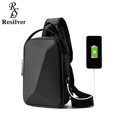 Nouveau sac de poitrine pour homme sac à épaule de grande capacité sac transversale sac de loisirs pour homme bureau iPad ordinateur sac à poitrine coque dure