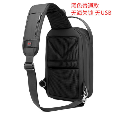 Nouveau sac de poitrine pour homme sac à épaule de grande capacité sac transversale sac de loisirs pour homme bureau iPad ordinateur sac à poitrine coque dure