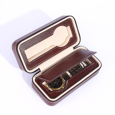 VINTAGE STYLE 8-bit ELECTROMÉCANIQUE Casse de montre mode angles arrondis personnalité montre affichage sac fermeture à glissière