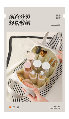 MAKEUP BAG 2023 Nouveau sac portable à grande capacité étanche à l'eau