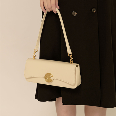 Nouveau vrai sac à épaule en cuir de vache sac à main en cuir de vache en cuir de vache