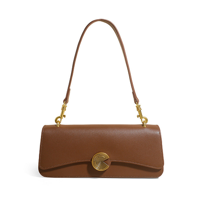 Nouveau vrai sac à épaule en cuir de vache sac à main en cuir de vache en cuir de vache