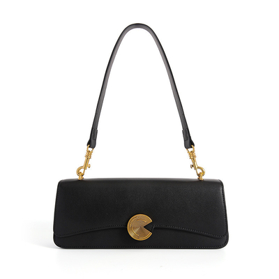 Nouveau vrai sac à épaule en cuir de vache sac à main en cuir de vache en cuir de vache