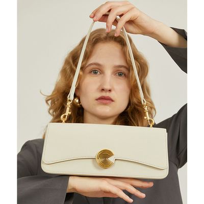 Nouveau vrai sac à épaule en cuir de vache sac à main en cuir de vache en cuir de vache